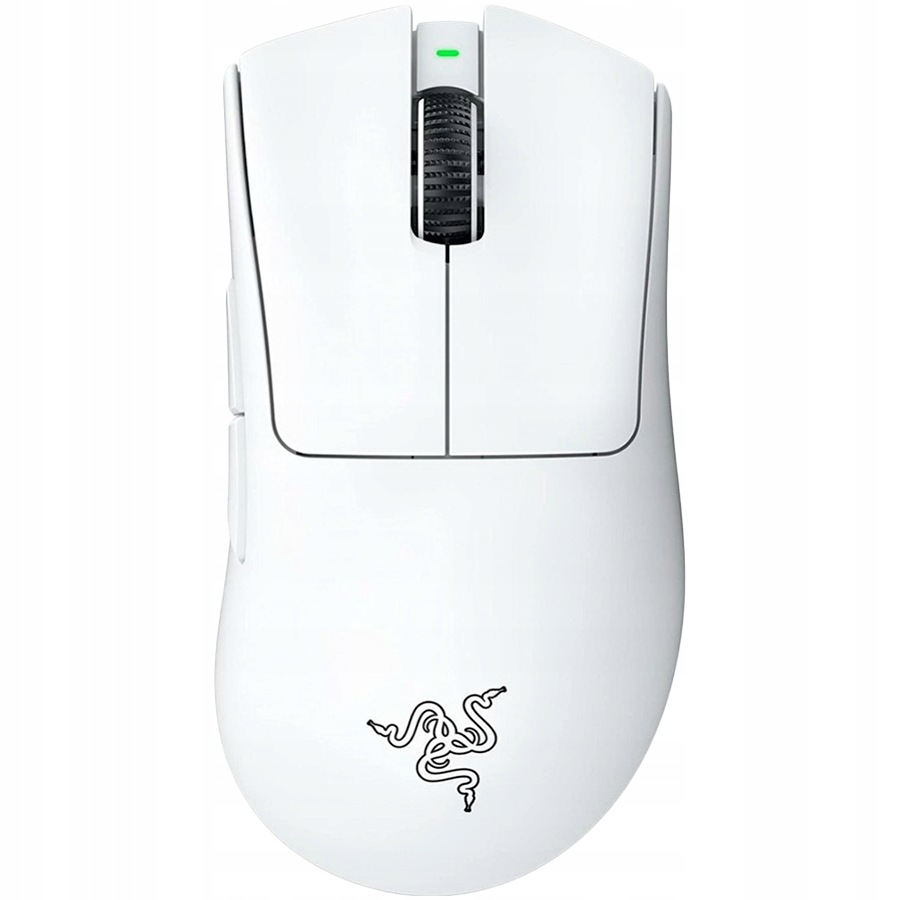 Razer Herná myš DeathAdder V3 Pro, White Edition, Ergonomické bezdrôtové pripojenie