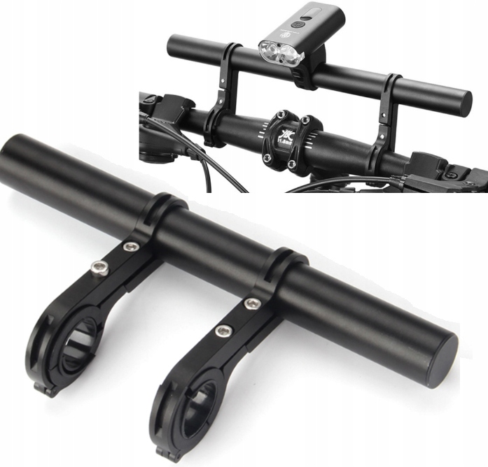 UCHWYT ROWEROWY NA KIEROWNICĘ PRZEDŁUŻKA ROWEROWA PRZEDŁUŻENIE KIEROWNICY