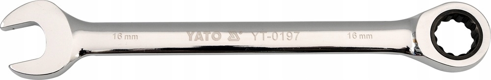Klucz płasko-oczkowy z grzechotką 22 mm YT-0201 YA
