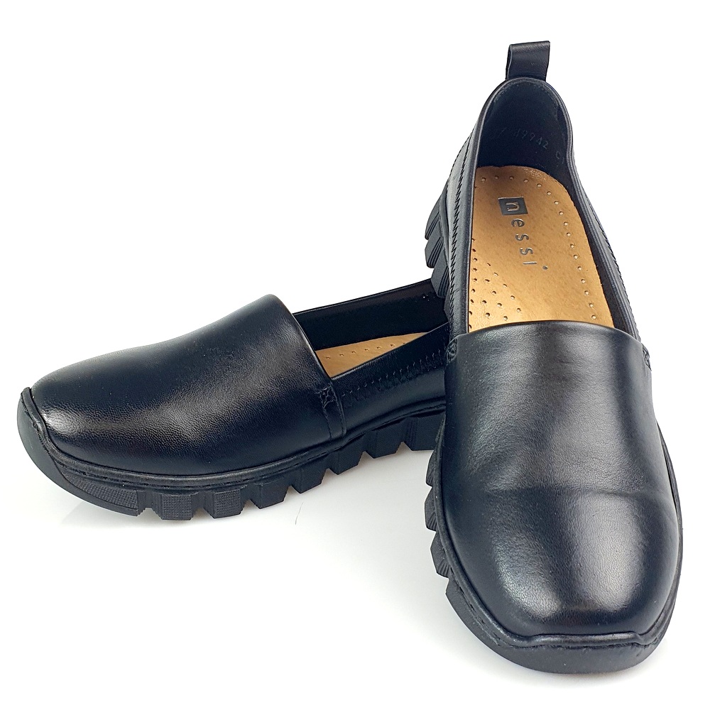 MOKASYNY NESSI CZARNE 23430 r. 37 Model 23430 czarny 03