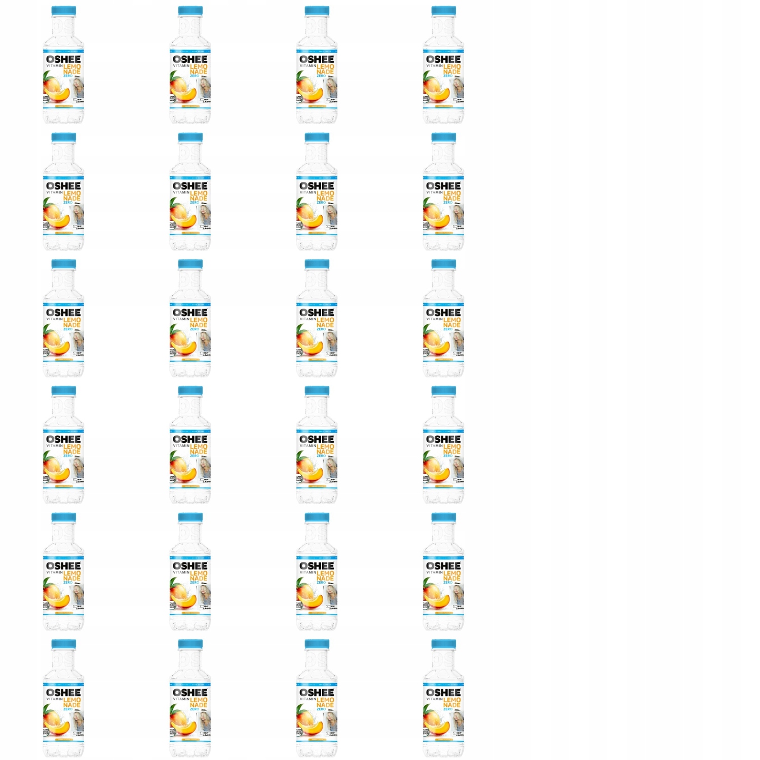 24x 555ml Oshee vitamin lemonade zero mango