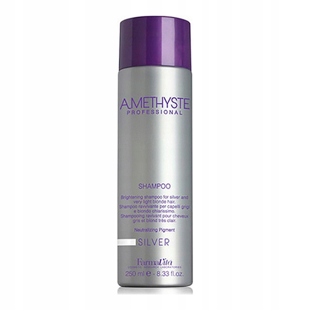 Šampon pro blond nebo šedivé vlasy Amethyste Silver Farmavita 1000 ml