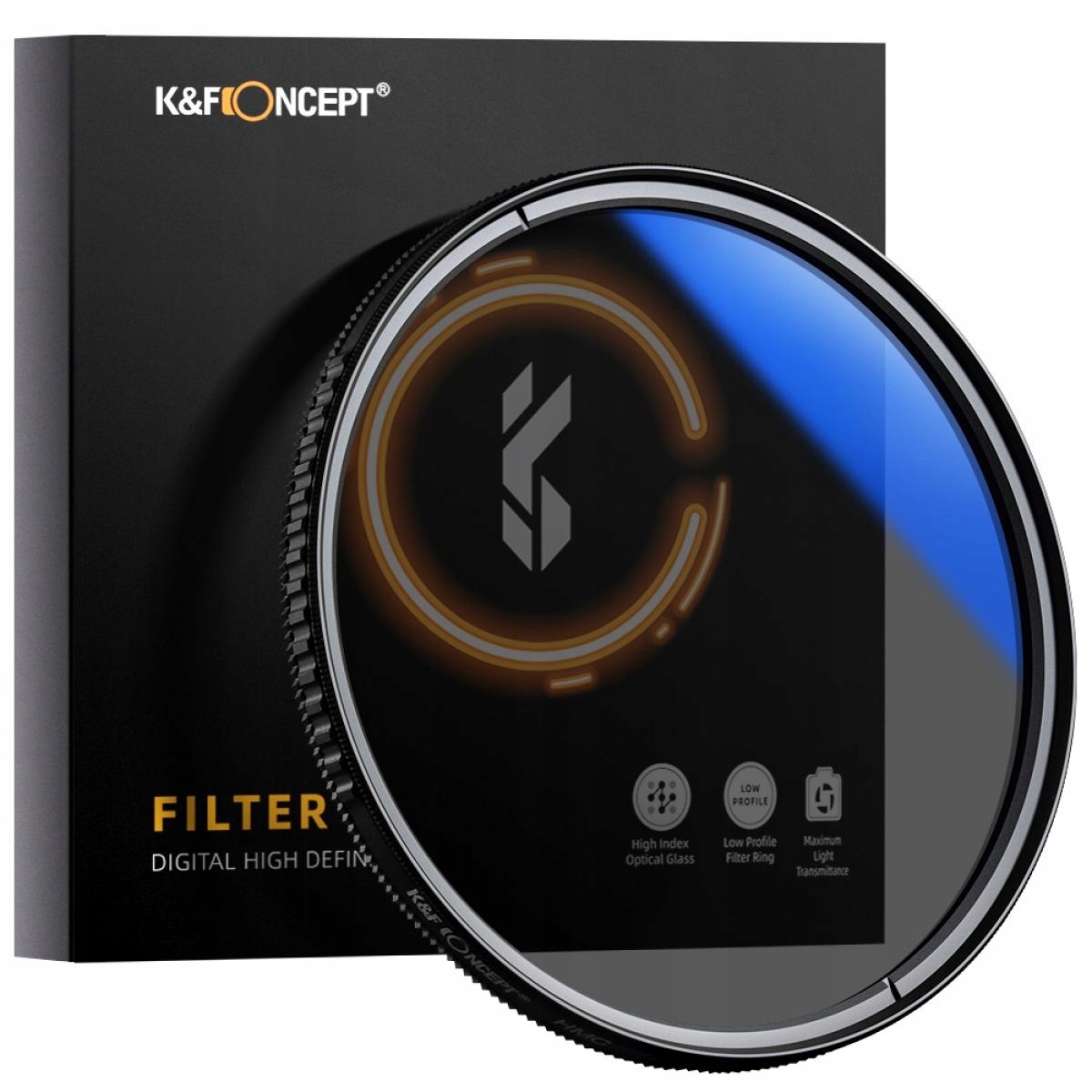 

K&f Filtr Polaryzacyjny 77mm Cpl Hd MC slim C