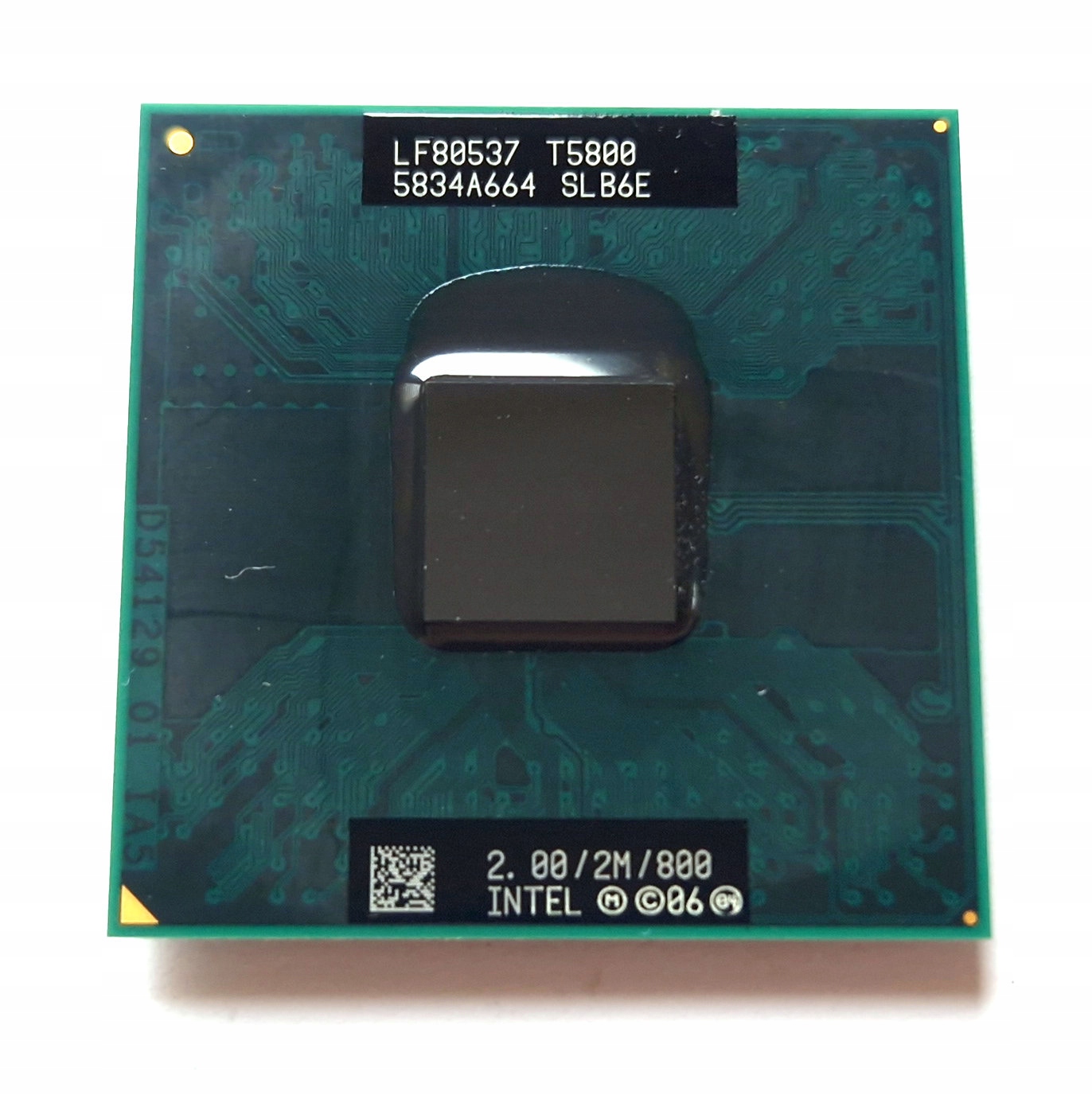CPU Intel Core 2 Duo T5800 SLB6E 2GHz / 800MHz w Szczecin - Sklep ...