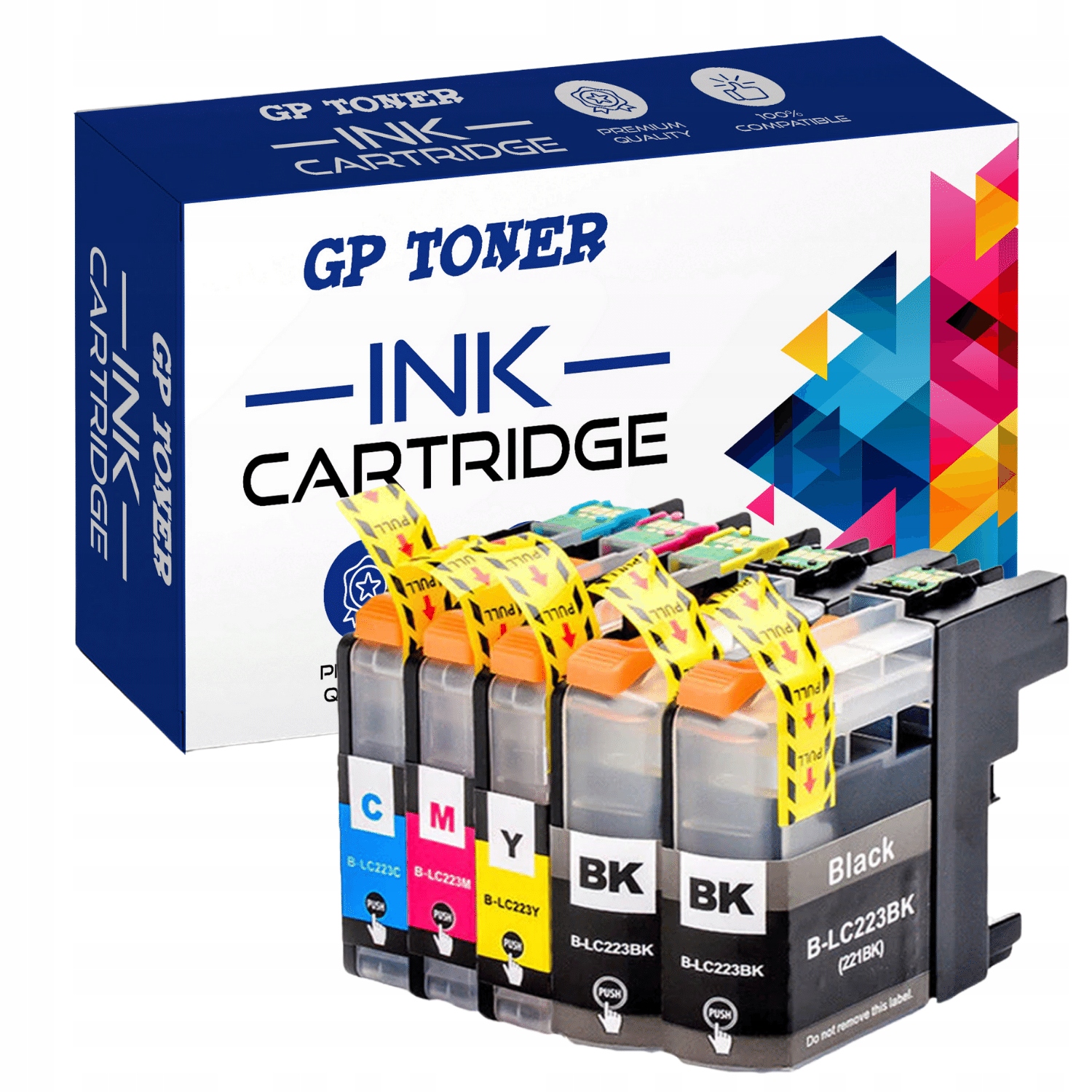 

5x Tusz do Brother LC223 DCP-J4120dw DCP-J562dw