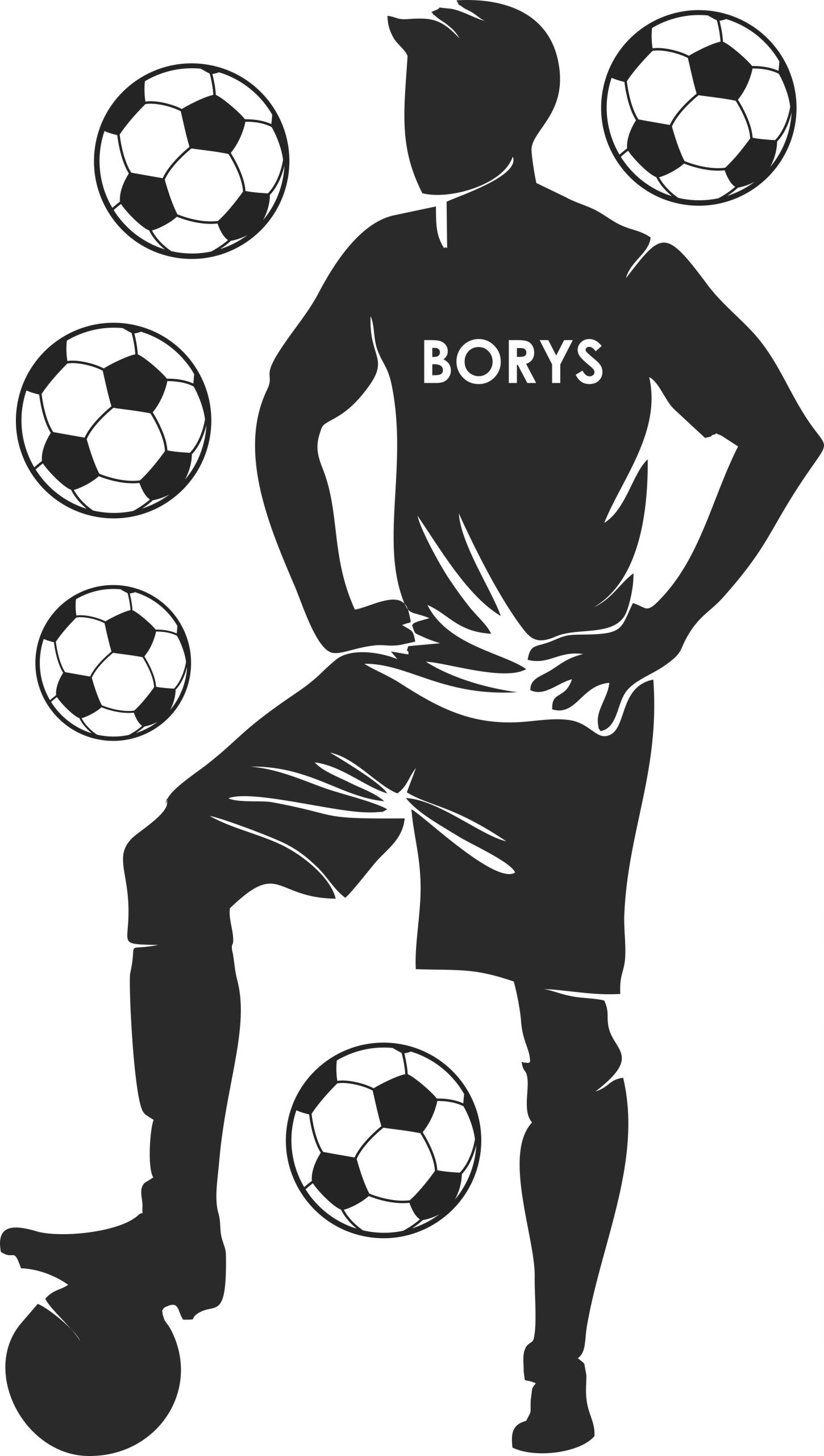 

Naklejki ścienne dla Piłkarze z Imieniem XXL Grati