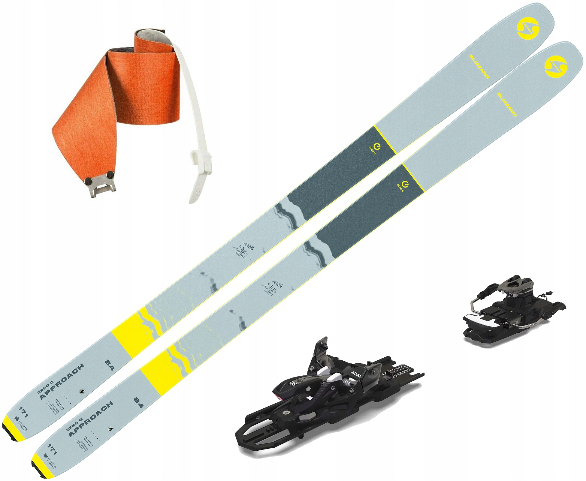 Narty skiturowe Blizzard Zero G 84 Foki Pomoca Wiązania Marker 171cm