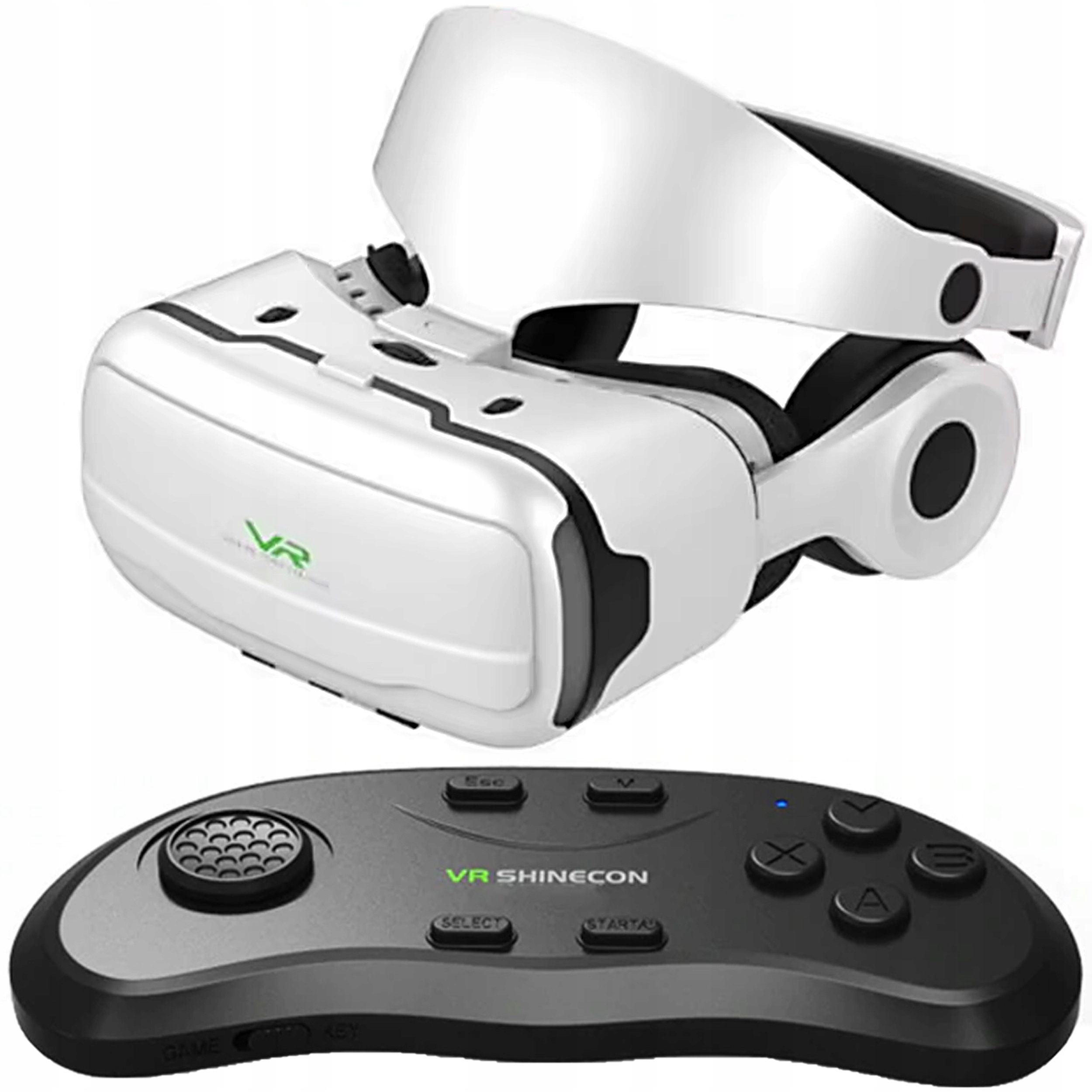 Sada Vr brýlí Shinecon G02EF 3D 360° Bluetooth Pad B01 pro Android iOS