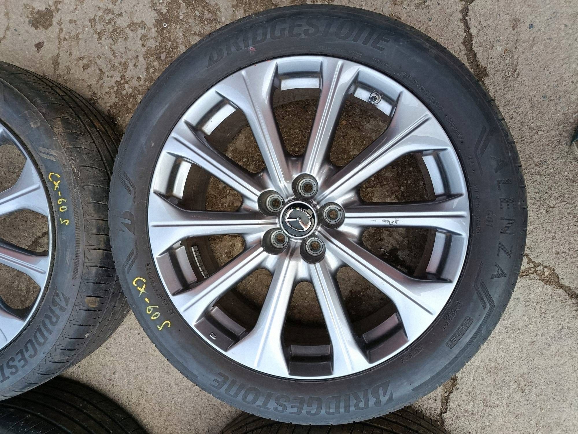 disc 20" Mazda CX-60 9965107500 tyres BRIDGESTONE 235/50