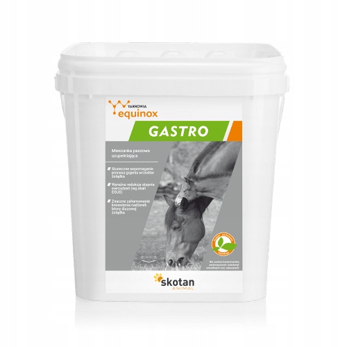 

Yarrowia Equinox Gastro 3 kg na wrzody u koni