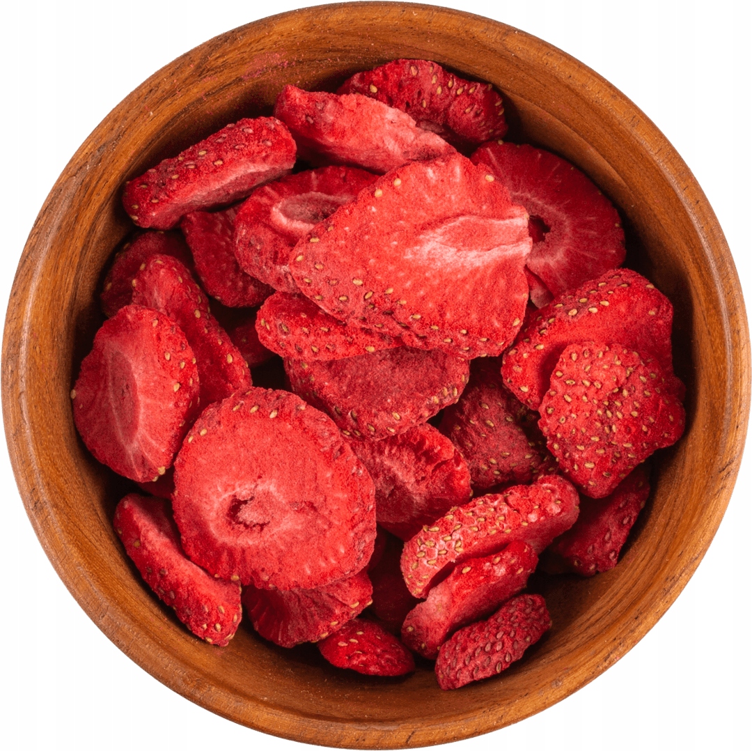 NAJLEPSZE TRUSKAWKI LIOFILIZOWANE 100 g PLASTRY TRUSKAWKI BEZ KONSERWANTÓW EAN (GTIN) 5903849483513