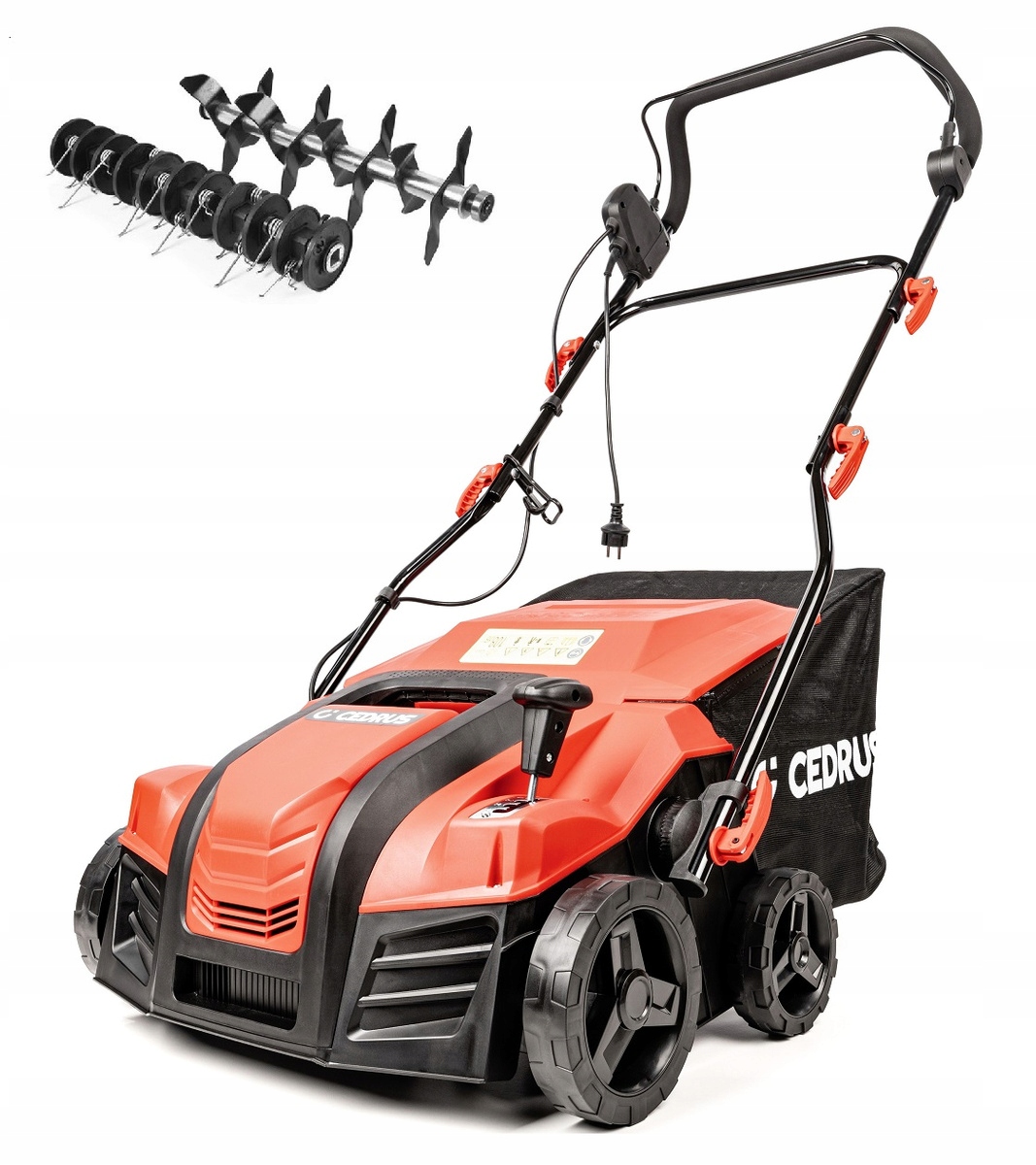 Wertykulator elektryczny Cedrus CEDWE40 2000W 40cm kosz 55L
