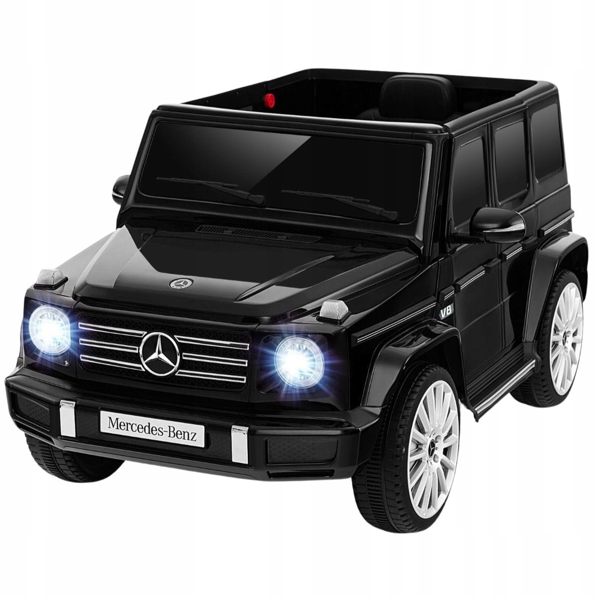 Samochód na akumulator Mercedes G500 czarny Licencjonowany
