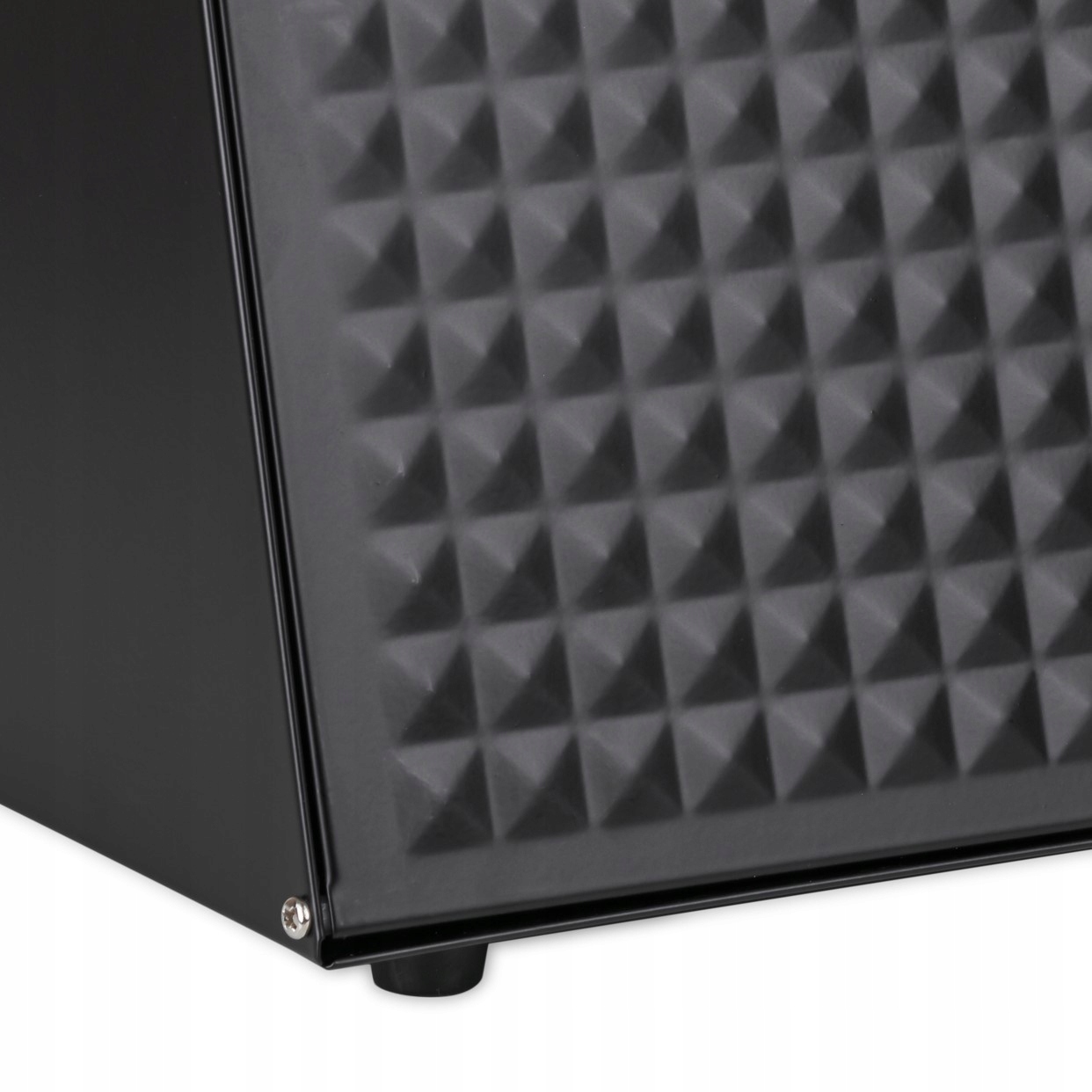 DUŻY CHLEBAK METALOWY Z DESKĄ POJEMNIK NA PIECZYWO CHLEB CZARNY BAMBUSOWY Waga produktu z opakowaniem jednostkowym 2.2 kg