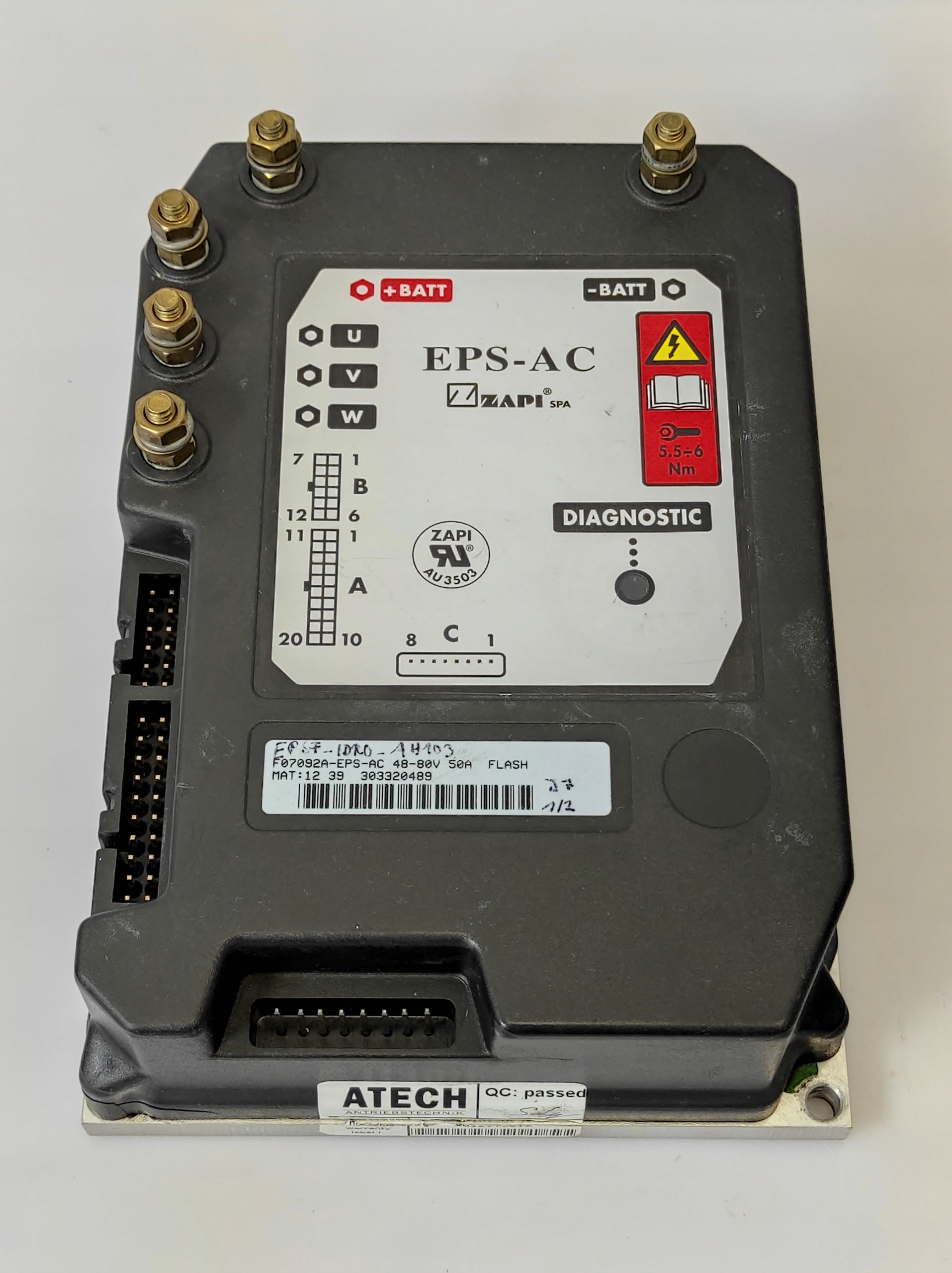 ZAPI EPS-AC F07092A-EPS-AC 48-80V 50A CONTROLLER