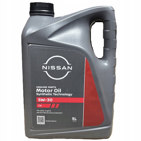 Nissan Motor Oil Oe C4 5W-30 5L