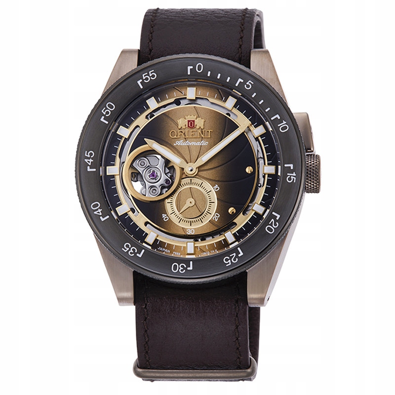 Pánské Hodinky Orient RA-AR0204G00B, hnědý řemínek