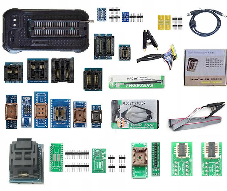 Univerzální Programátor XGecu T48 TL866-3G 25 adaptérů