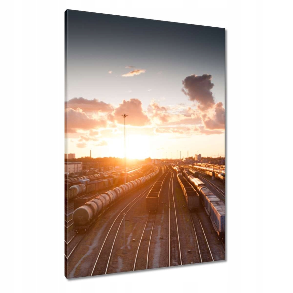 Obrazy 70x100 Železniční stanice