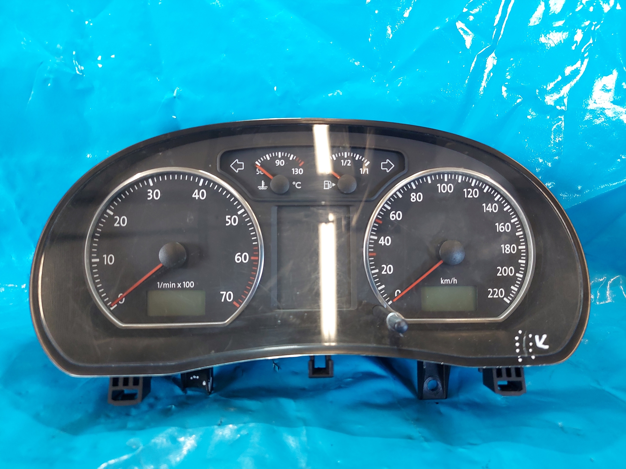 dials clock VW POLO 2005 R 6Q0920822G