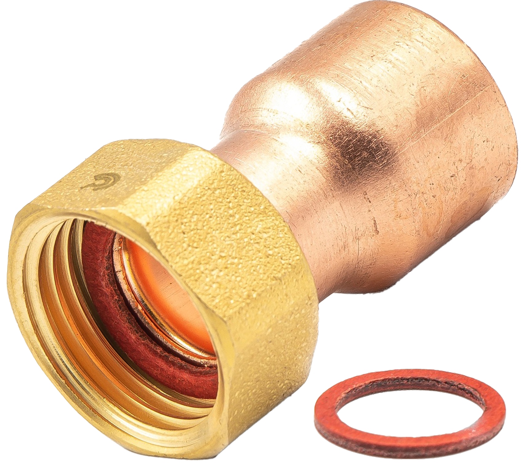 PÓŁŚRUBUNEK PŁASKI DO LUTOWANIA MIEDZI PROSTY 15 x 1/2" CU WYSOKA JAKOŚĆ !