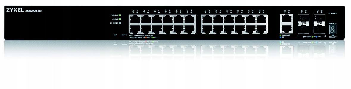 Zyxel XGS2220-30, 30port 1 Y Nebula FlexPro XGS2220-30-EU0101F