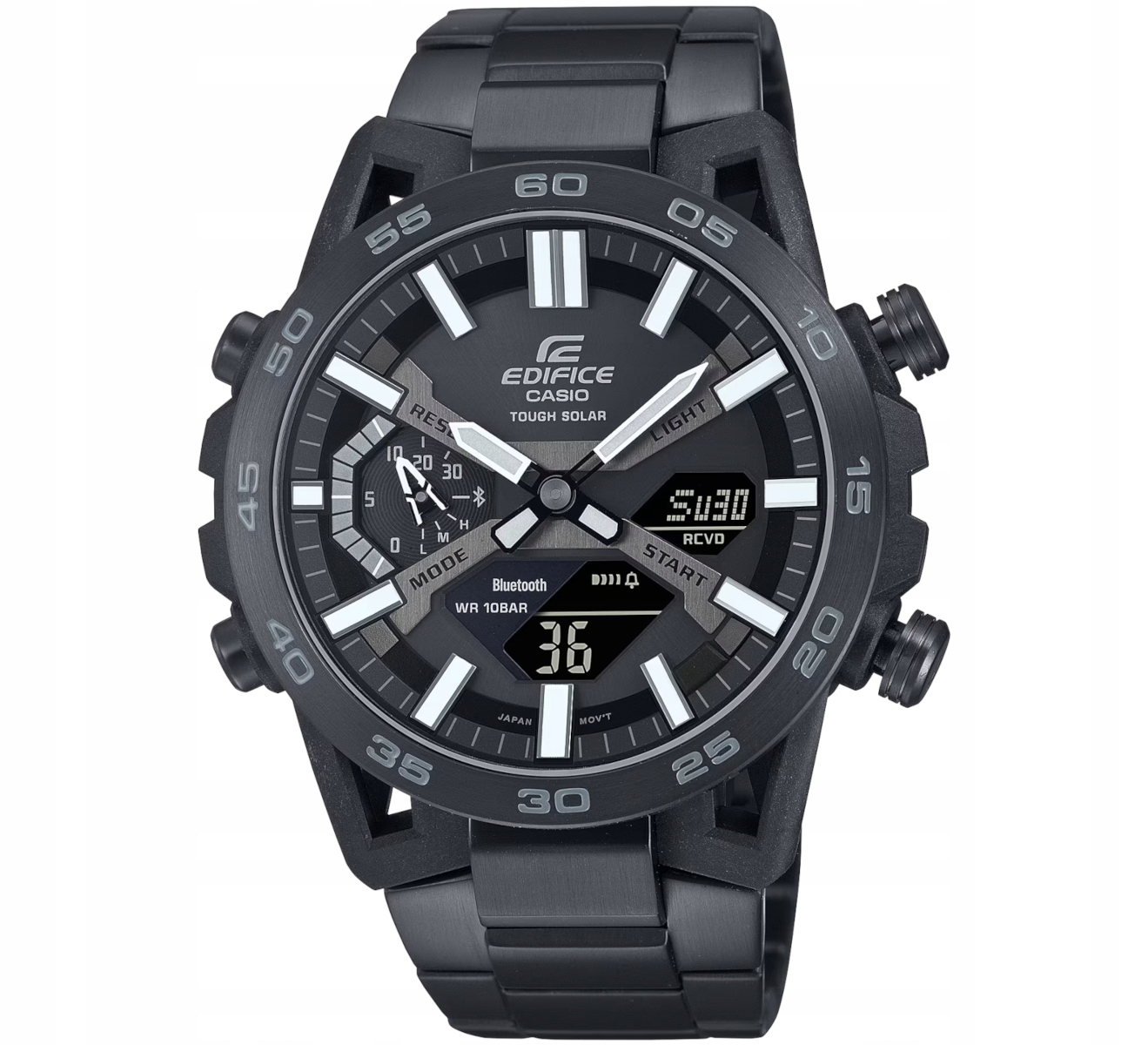 Pánské hodinky Casio Edifice ECB-2000DC Bluetooth Solar Gwar.3+3L Zibi