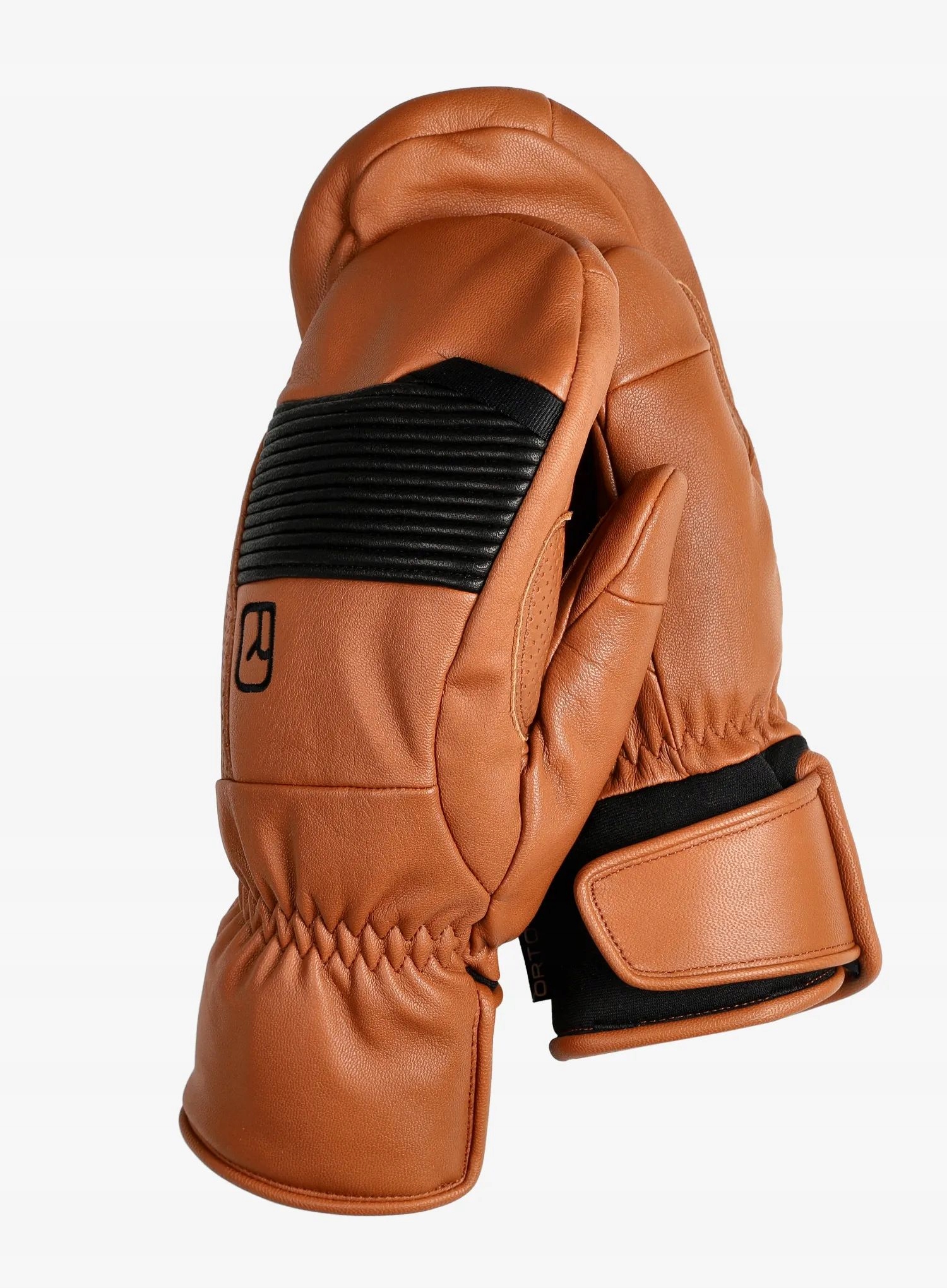 Ortovox Full Leather Mitten štětinovitě hnědá Xs