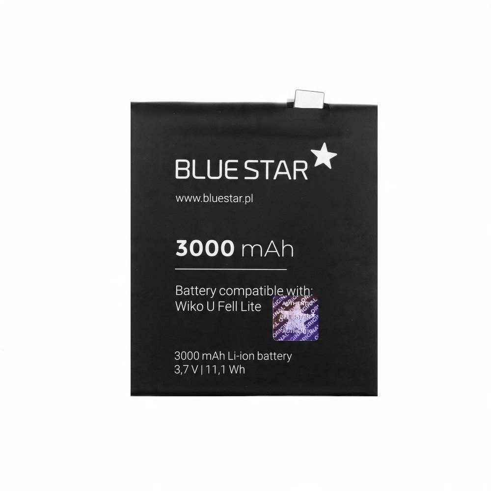 

Bateria do Wiko U Feel Lite 3000 mAh Li-Ion niebie
