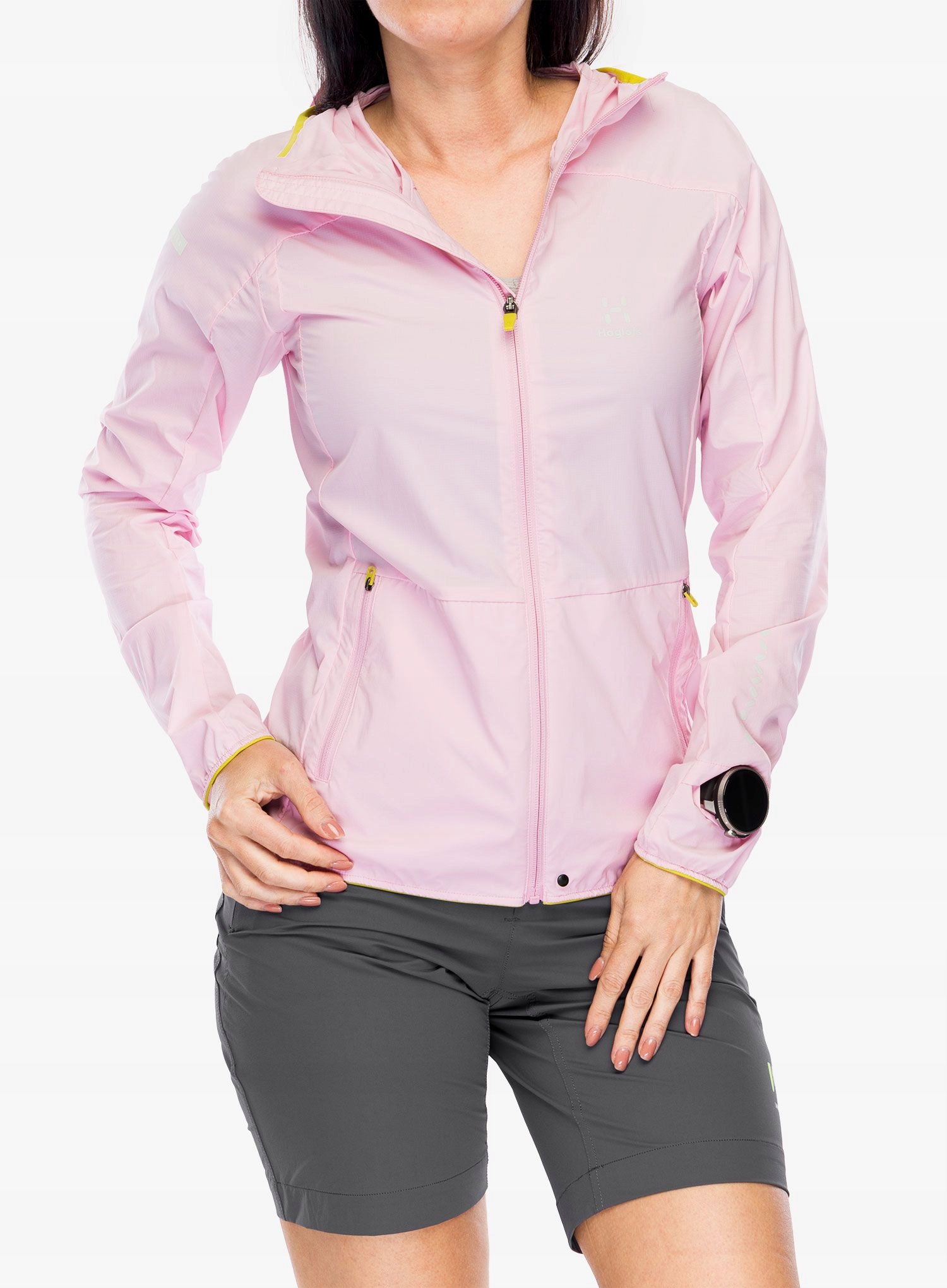 Dámská bunda Haglofs L.I.M Tempo Trail Jacket fresh pink S
