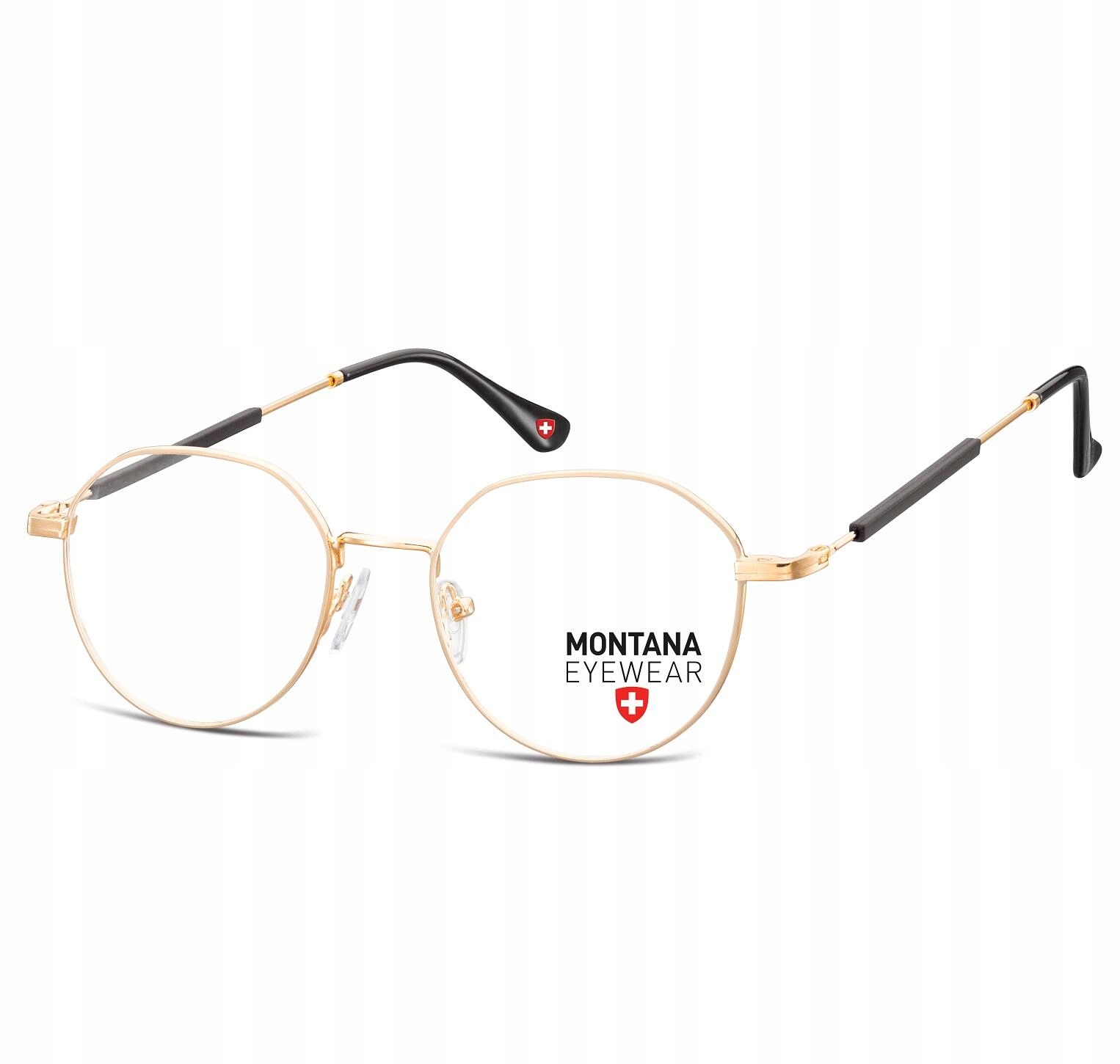 

Oprawki Korekcyjne Zerówki Owalne Optyczne Złote