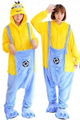 

Kombinezon, onesie, piżama, dres Minionek rozm. L