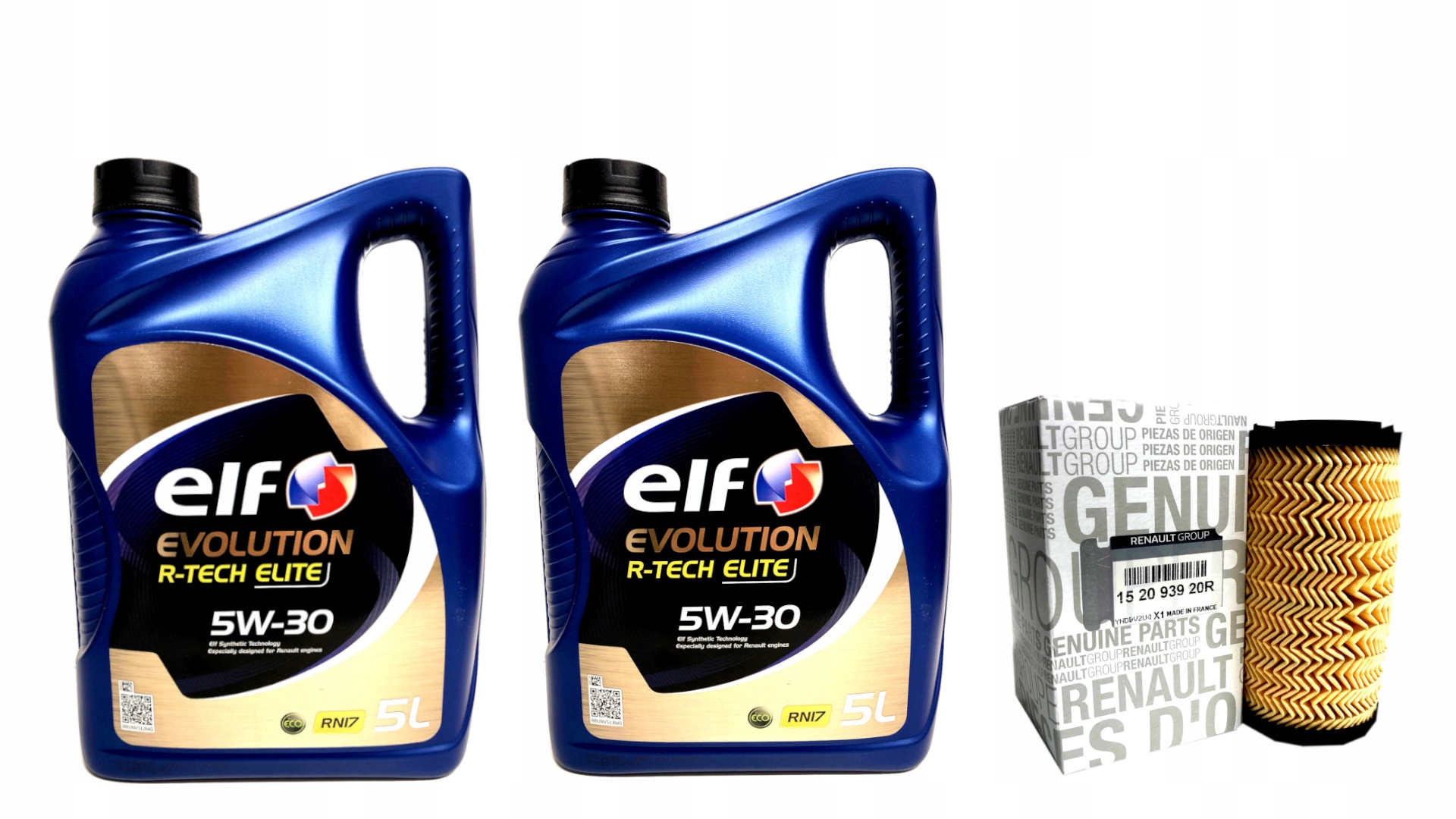 ELF RN-TECH ELITE RN17 5W30 10L + FILTR 152093920R