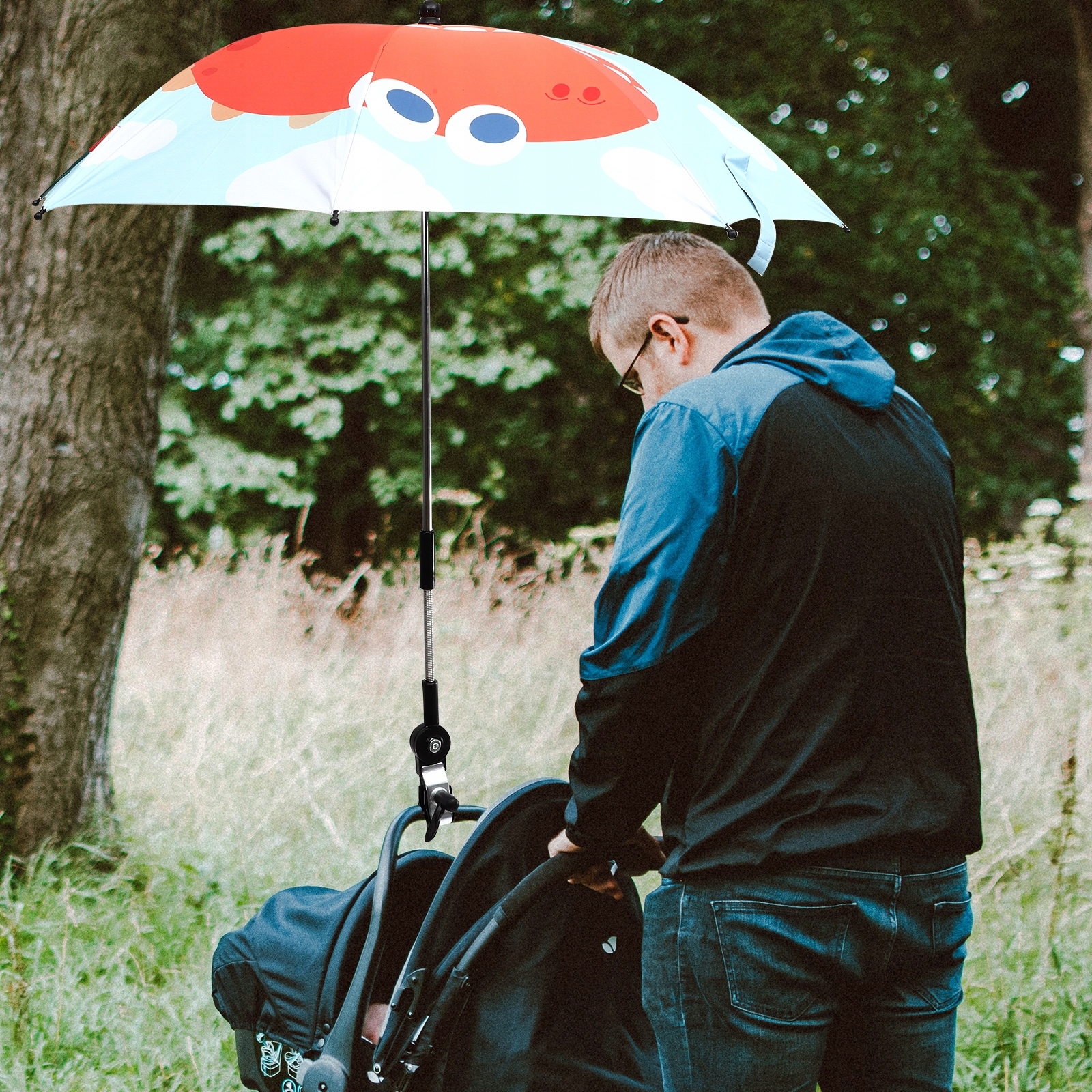 Krzesła zewnętrzne Wózek inwalidzki Parasol Wózek Rodzaj inny