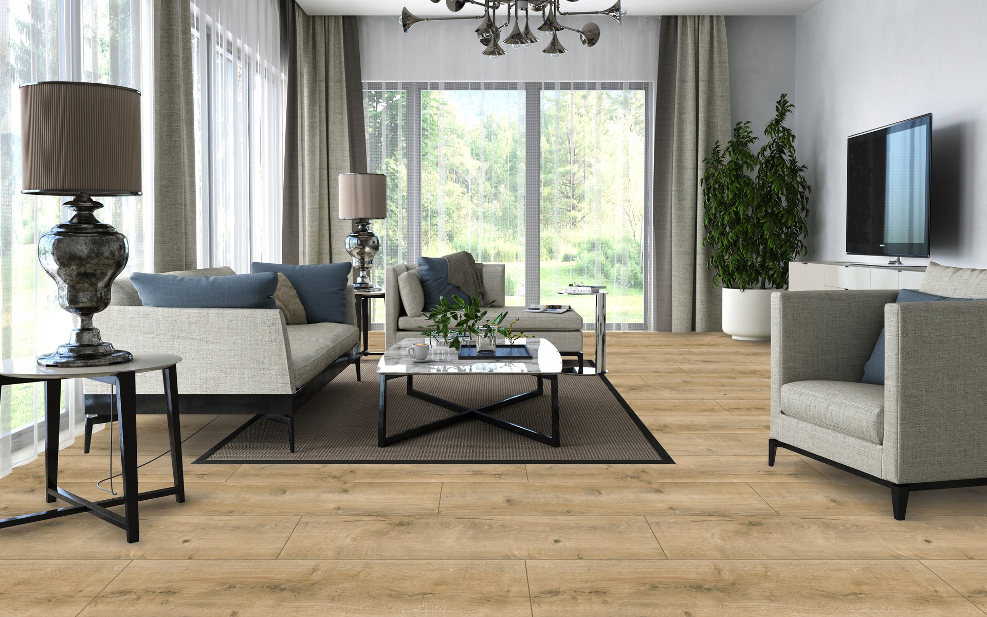 Panele podłogowe Wodoodporne Classen Connemara Oak 2,158m2 Długość (cm) 128.5