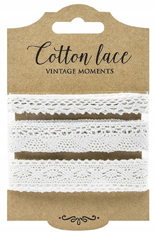 

Wstążka koronkowa bawełniana Mix rozmiarów 1-008