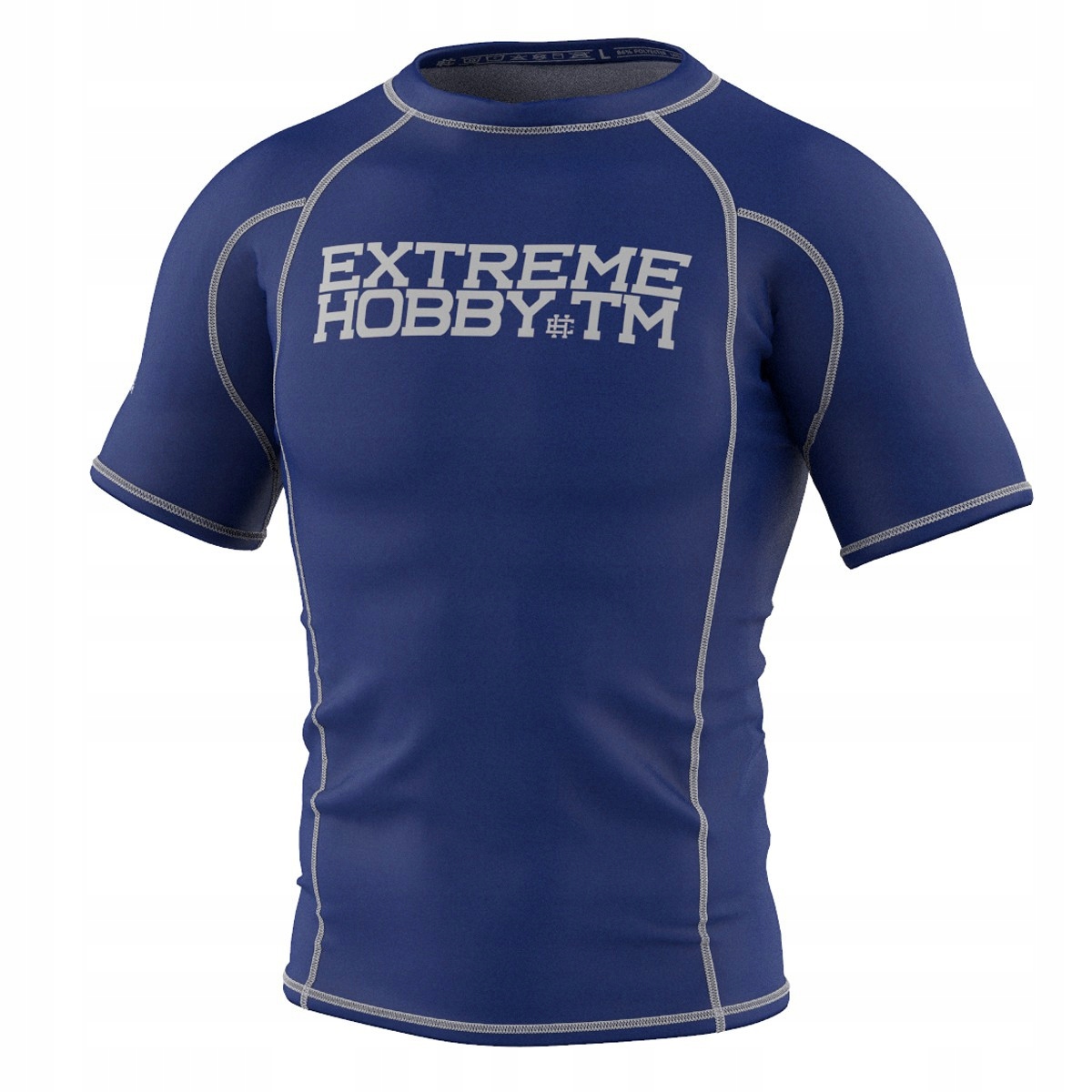 Koszulka Sportowa Termoaktywna niebieska Trace 2XL Extreme Hobby