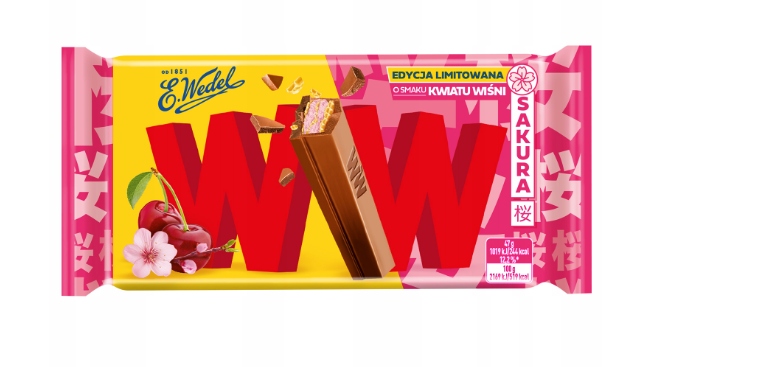 24 Sztuki Wedel Baton W-w Kwiat Wiśni 47G