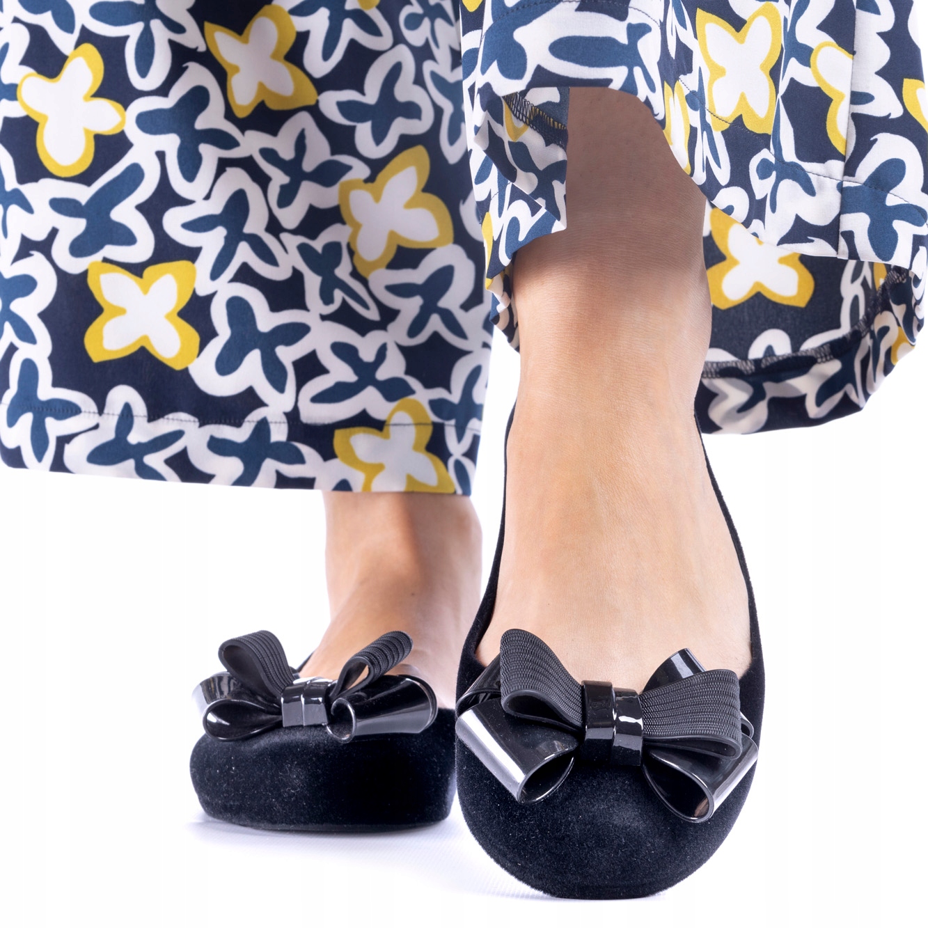 

Baleriny Zaxy buty damskie lato wygodne welur 39