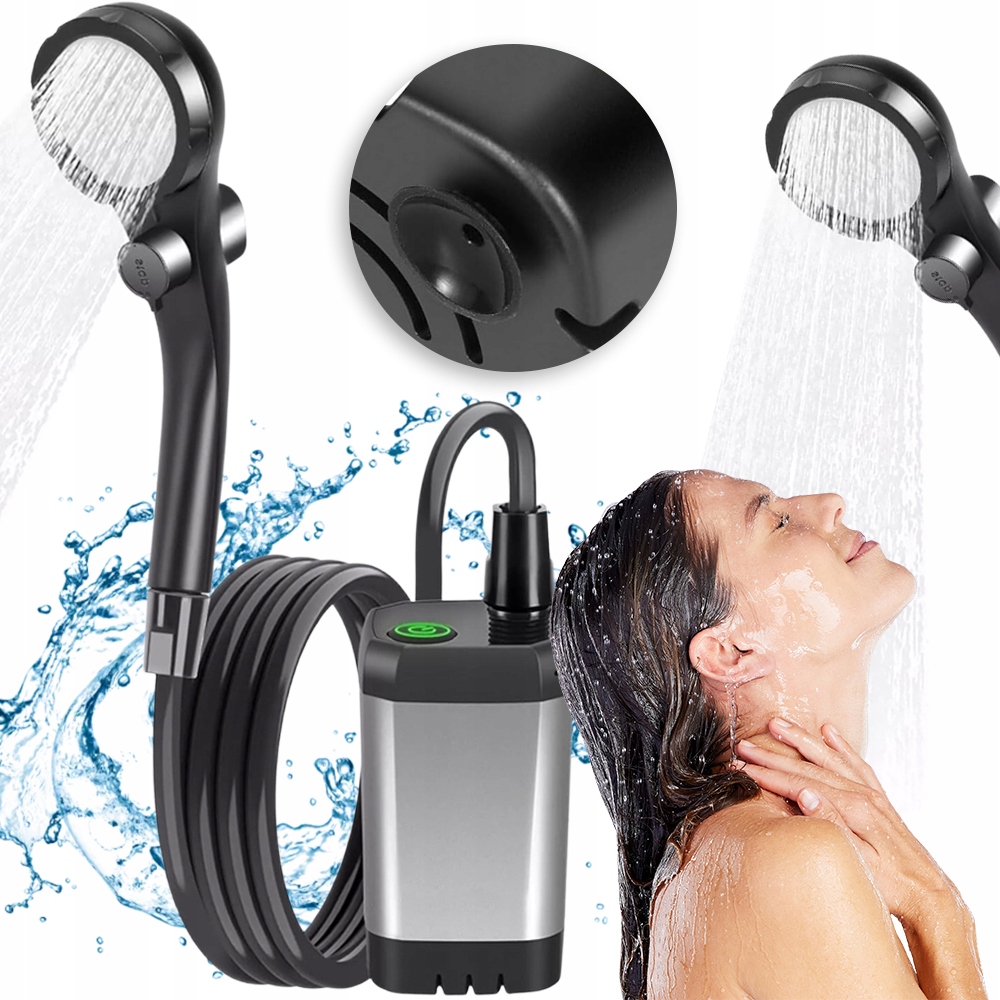 Kempingová sprcha pod Stan s Led indikátorem baterie a teploty