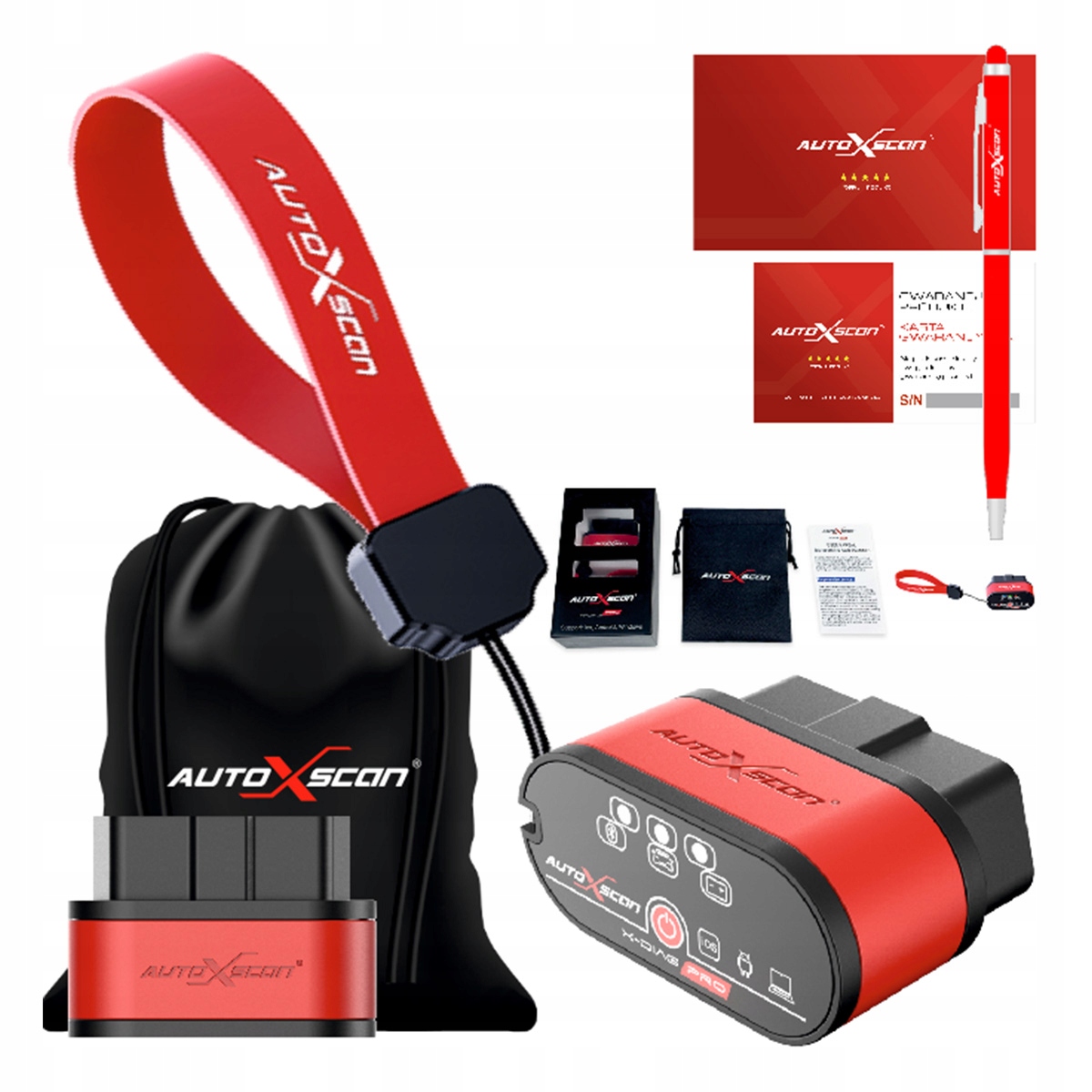 Diagnostické Rozhranie ELM327 OBD2 Bluetooth 5.0 Autoxscan X-diag Pro