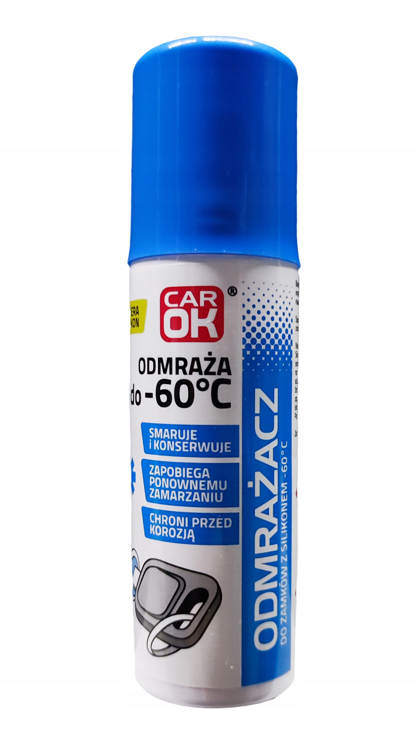 

Odmrażacz Do Zamków Zimowy Z Silikonem 50ML -60C