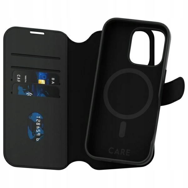 Pouzdro Care by PanzerGlass Feature Tango 2v1 Peněženka iPhone 16 Pro 6.3"