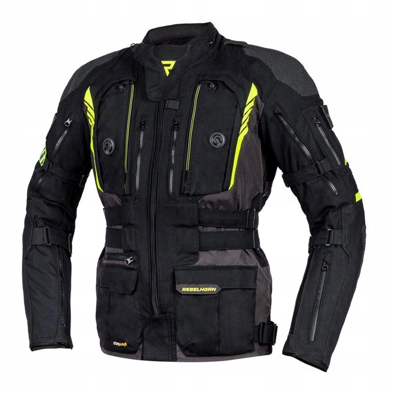 Bunda Rebelhorn Patrol Black/flo Yellow Darčeky