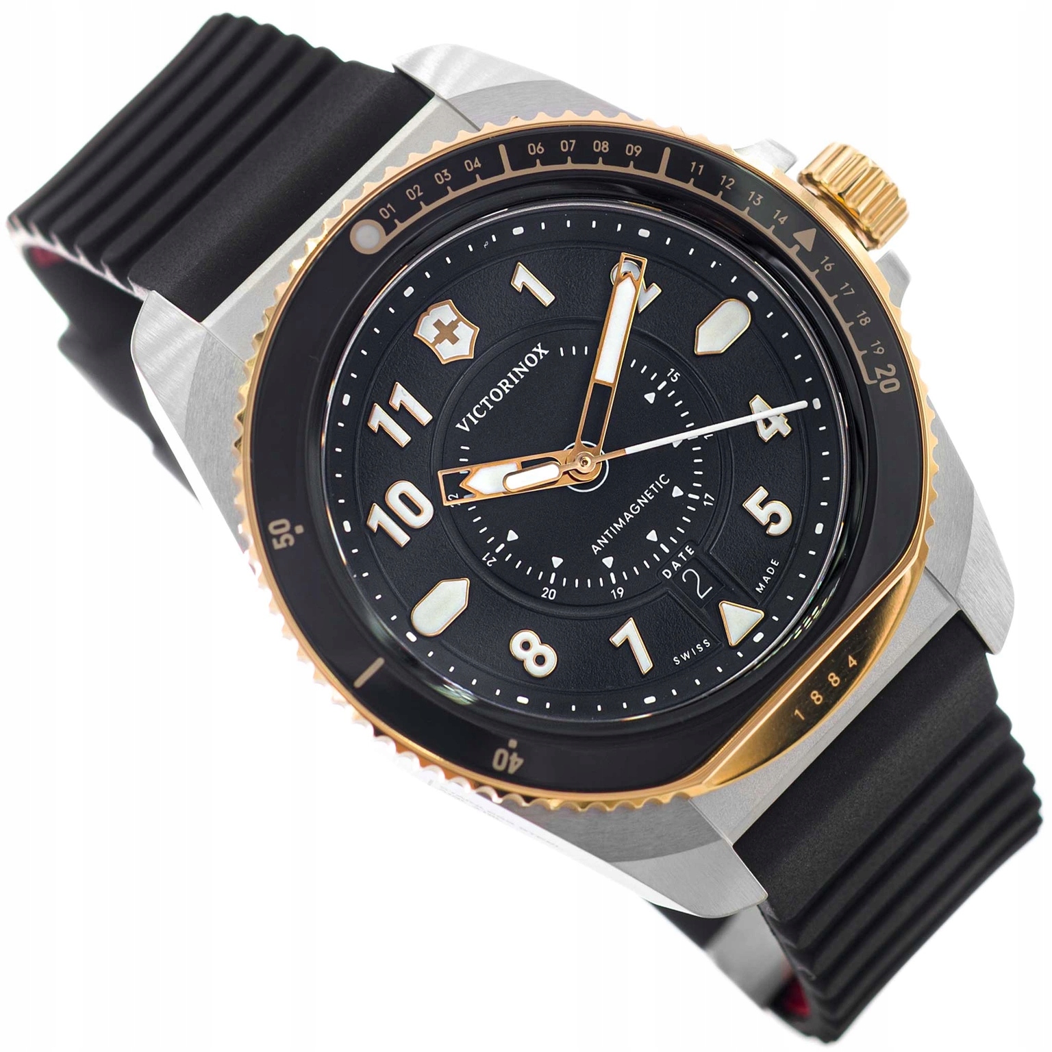 Pánské Hodinky Victorinox 242014 Journey 1884 Černá Datumovka 200 M