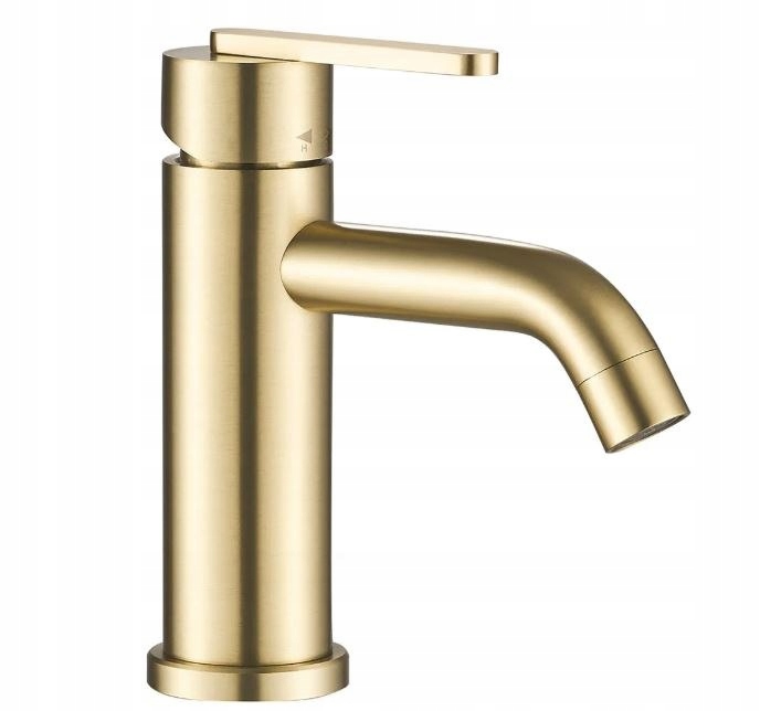Rea Umyvadlová Baterie JS-11801BG Ontario Zlatá Kartáčovaná Nízká