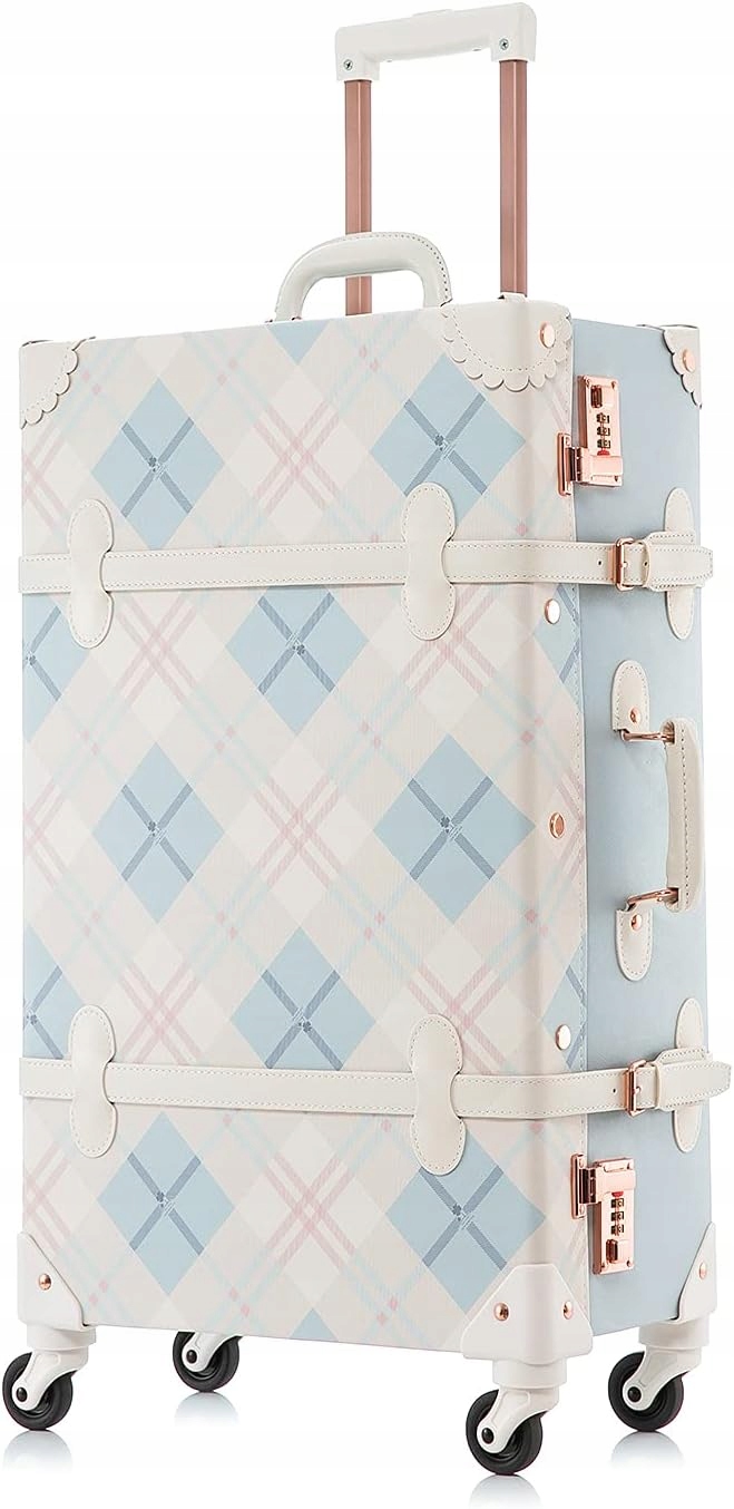 Kufr na kolečkách Vintage Retro Unitravel 54 cm 34 l, kódový zip