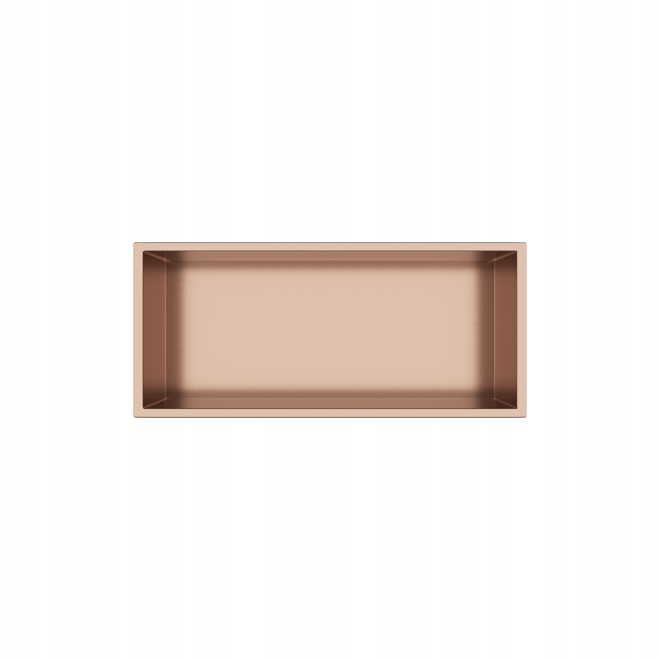 Balneo Kúpeľňová Vstavaná Polica 45x20x10 cm Medená Wall-box One