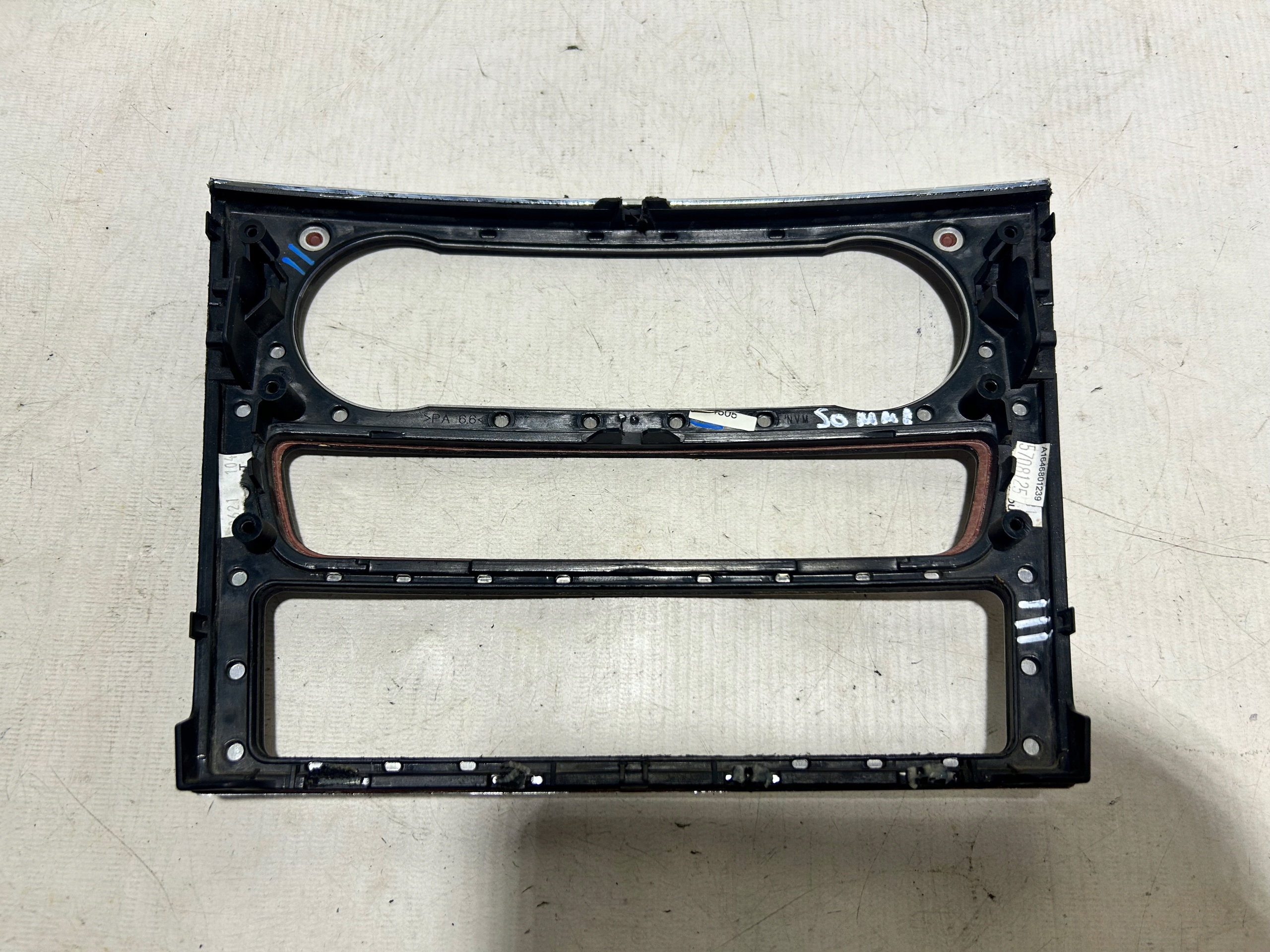 MERCEDES GL X164 Châssis PANELU DEKOR Console Bois A1646801239