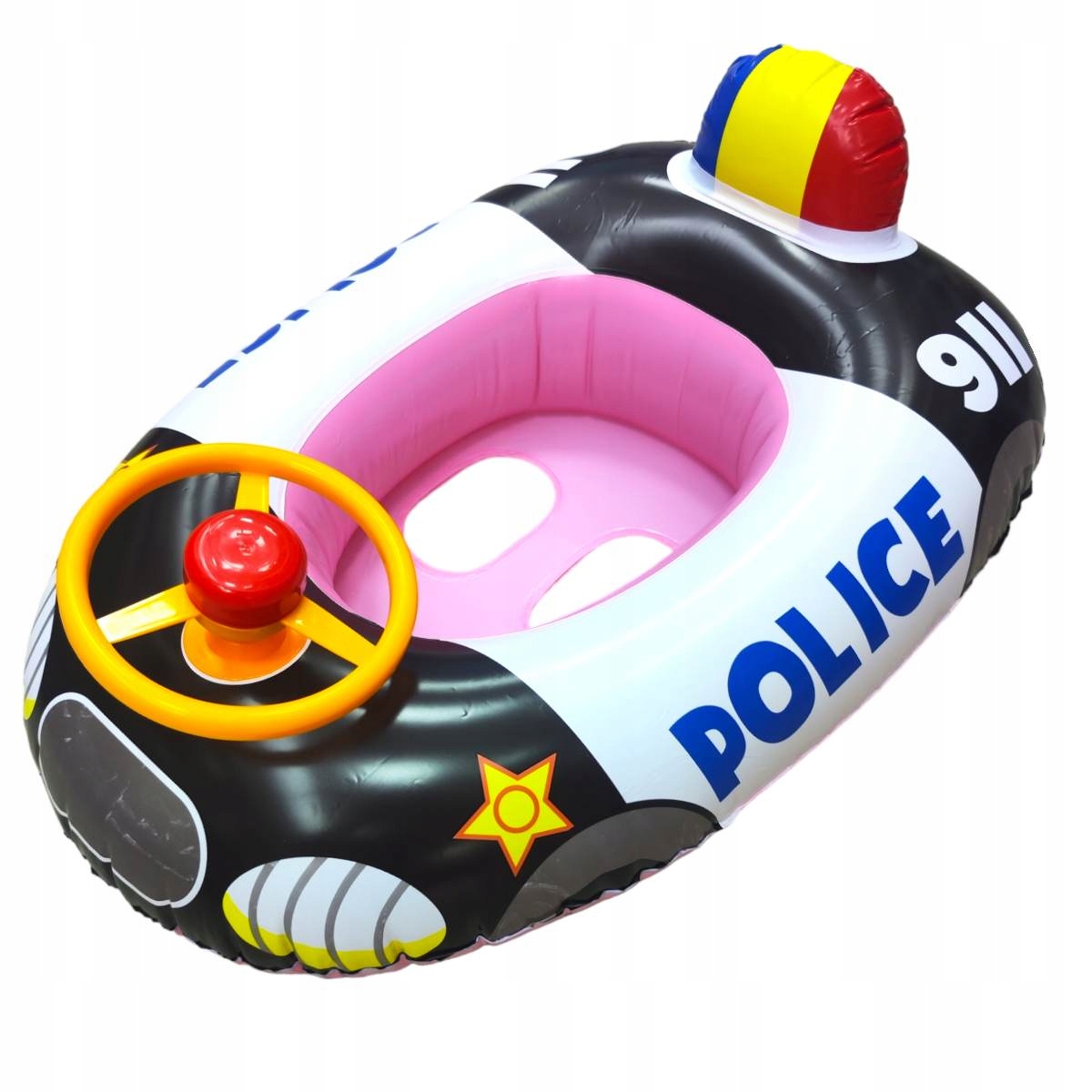 

Koło Do Pływania Ponton Z Siedziskiem Policja Róż
